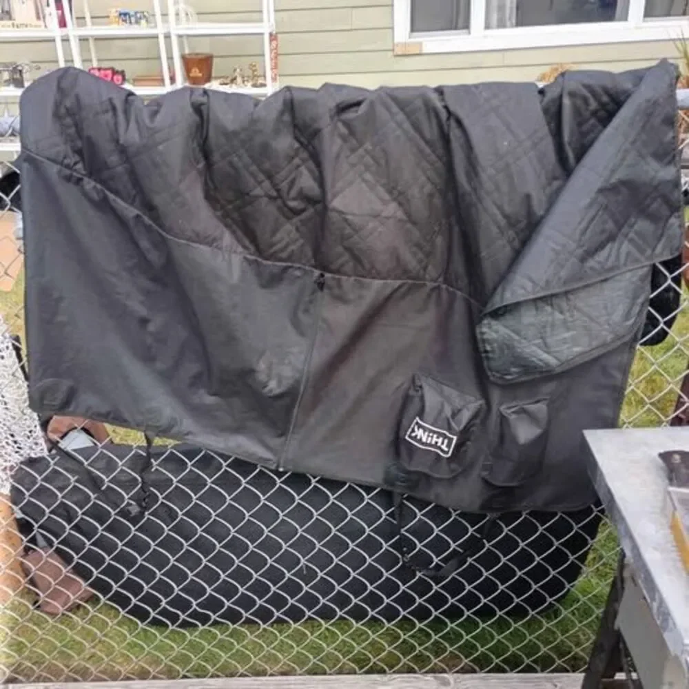 THINK Quilted Dog Car Seat Cover
